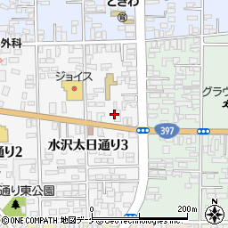 水沢信用金庫原中支店周辺の地図