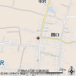 秋田県湯沢市関口関口63周辺の地図