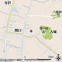 秋田県湯沢市関口関口201周辺の地図