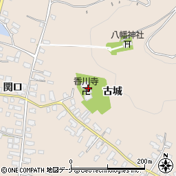 秋田県湯沢市関口関口156周辺の地図