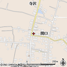 秋田県湯沢市関口関口10周辺の地図