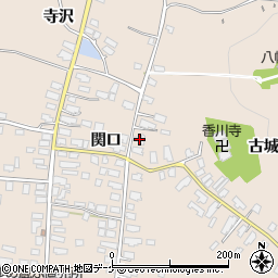 秋田県湯沢市関口関口136周辺の地図