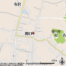秋田県湯沢市関口関口115周辺の地図