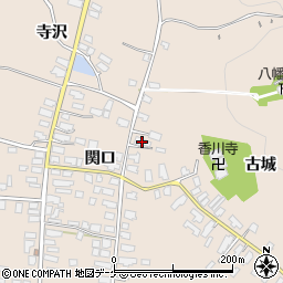秋田県湯沢市関口関口137周辺の地図