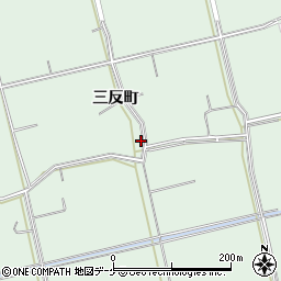 岩手県奥州市胆沢若柳三反町199周辺の地図