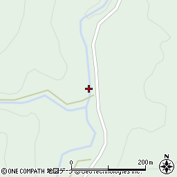 岩手県気仙郡住田町世田米合地沢56周辺の地図