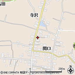 秋田県湯沢市関口関口6周辺の地図