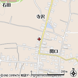秋田県湯沢市関口関口68周辺の地図