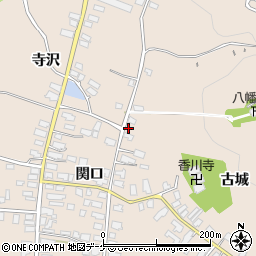 秋田県湯沢市関口関口140周辺の地図