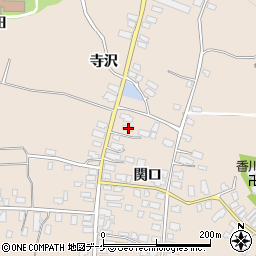 秋田県湯沢市関口関口5周辺の地図