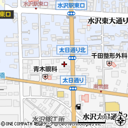 タニコー株式会社水沢営業所周辺の地図