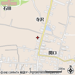 秋田県湯沢市関口関口69周辺の地図