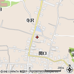 秋田県湯沢市関口関口1周辺の地図