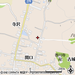 秋田県湯沢市関口関口110周辺の地図
