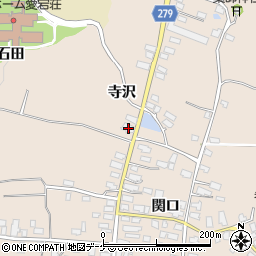 秋田県湯沢市関口関口72周辺の地図