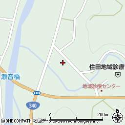 住田クーアハウス周辺の地図