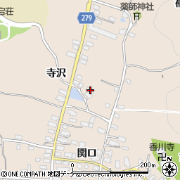 秋田県湯沢市関口関口76周辺の地図