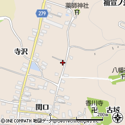 秋田県湯沢市関口関口108周辺の地図