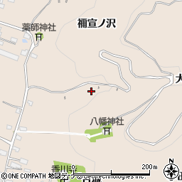 秋田県湯沢市関口（大沢）周辺の地図