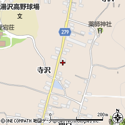 秋田県湯沢市関口関口80周辺の地図