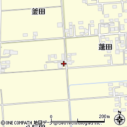 岩手県奥州市水沢釜田138-6周辺の地図