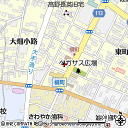 岩井屋呉服店周辺の地図
