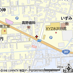 岩手県奥州市水沢谷地明円47周辺の地図