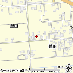 岩手県奥州市水沢蓬田4周辺の地図