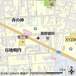 岩手県奥州市水沢谷地明円35-1周辺の地図