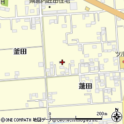 岩手県奥州市水沢蓬田5周辺の地図