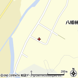 秋田県湯沢市松岡八幡林53周辺の地図