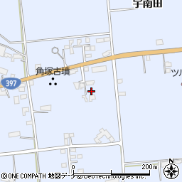 岩手県奥州市胆沢南都田宇南田152周辺の地図