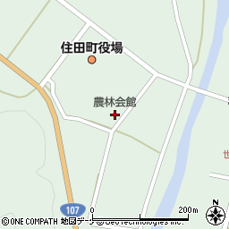 住田町農林会館周辺の地図