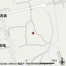 秋田県湯沢市三梨町沢尻周辺の地図