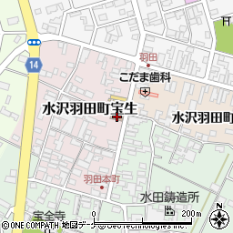 羽田郵便局周辺の地図