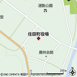 住田町役場　建設課周辺の地図