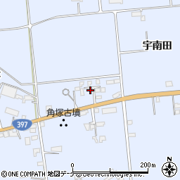 岩手県奥州市胆沢南都田宇南田229周辺の地図