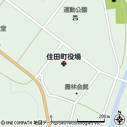 住田町役場周辺の地図