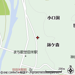 岩手県気仙郡住田町世田米鉢ケ森24周辺の地図