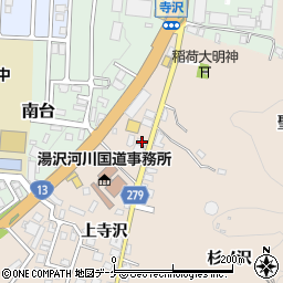 秋田県湯沢市関口上寺沢41-3周辺の地図