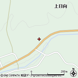 岩手県気仙郡住田町世田米上日向10周辺の地図