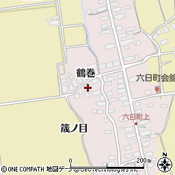 秋田県湯沢市山田筬ノ目70周辺の地図