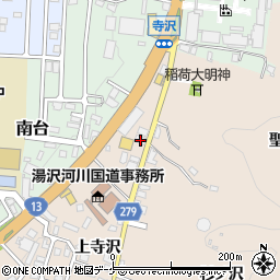 秋田県湯沢市関口上寺沢41-8周辺の地図