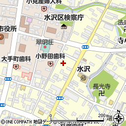 岩手県奥州市水沢大町83周辺の地図