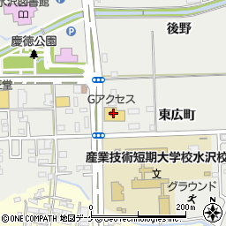 株式会社松田書店　本店・Ｇアクセス周辺の地図