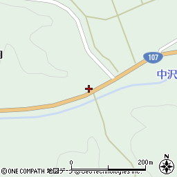 岩手県気仙郡住田町世田米上日向20周辺の地図