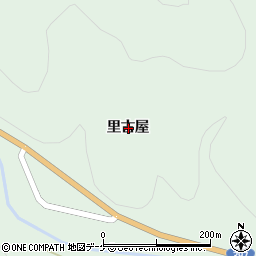 岩手県気仙郡住田町世田米里古屋周辺の地図