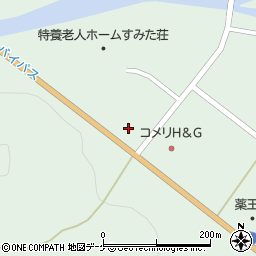 セブンイレブン住田世田米店周辺の地図