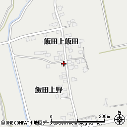 秋田県湯沢市三梨町飯田上飯田61周辺の地図