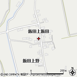 秋田県湯沢市三梨町飯田上飯田55周辺の地図